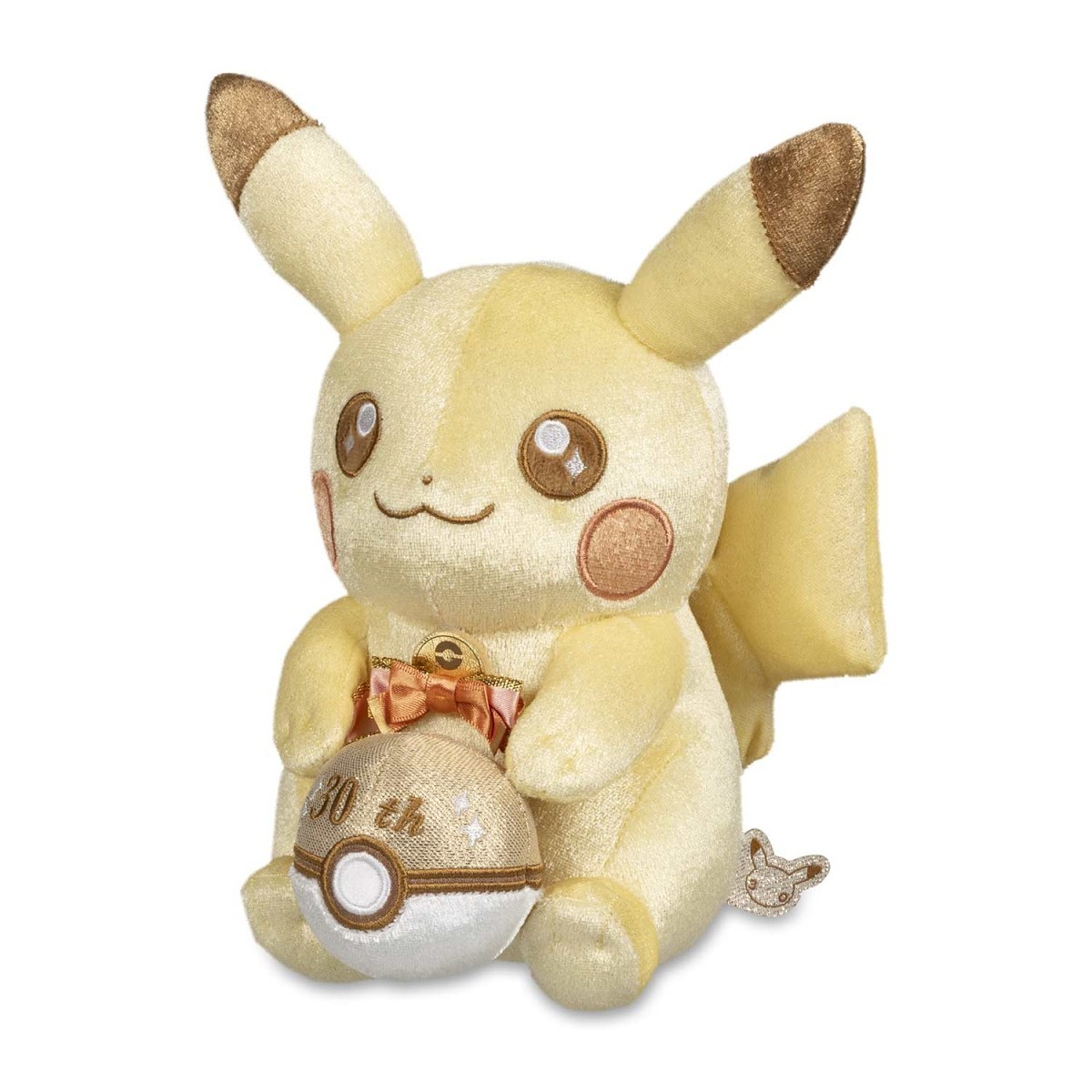 Pikachu 30th Celebration Plush — £24.99 at Pokémon Center UK