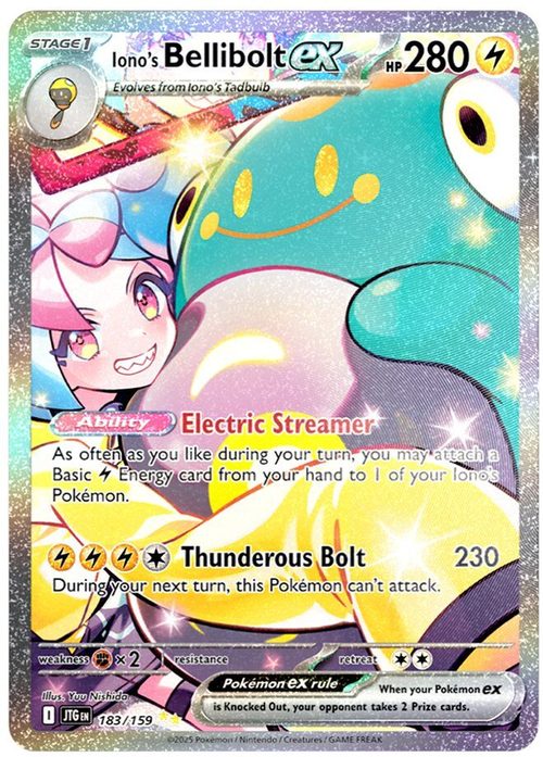 Iono's Bellibolt ex SIR
