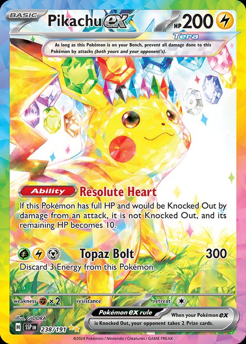 Pikachu ex SAR