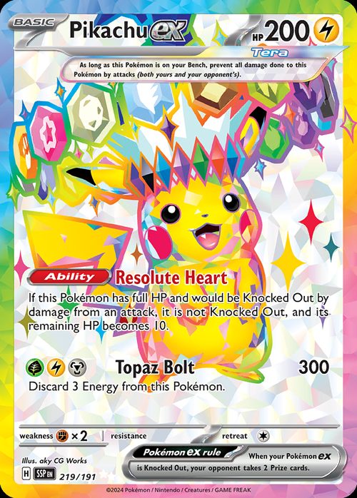 Pikachu ex UR