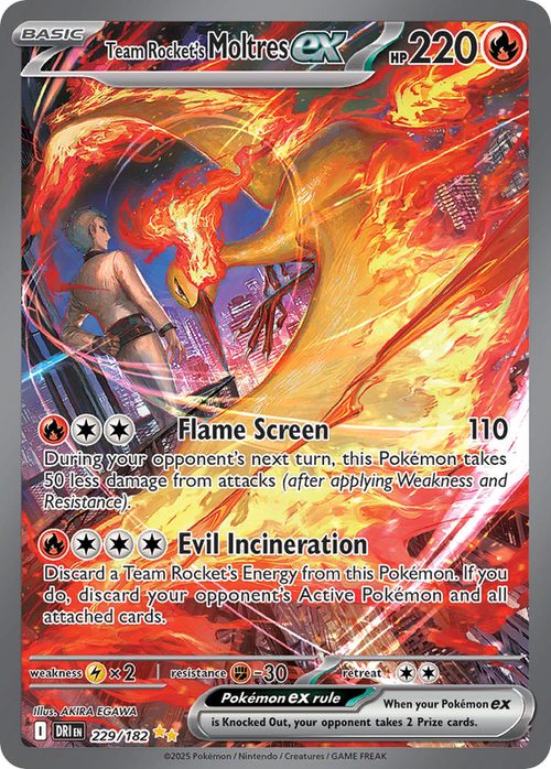Team Rocket's Moltres ex SAR