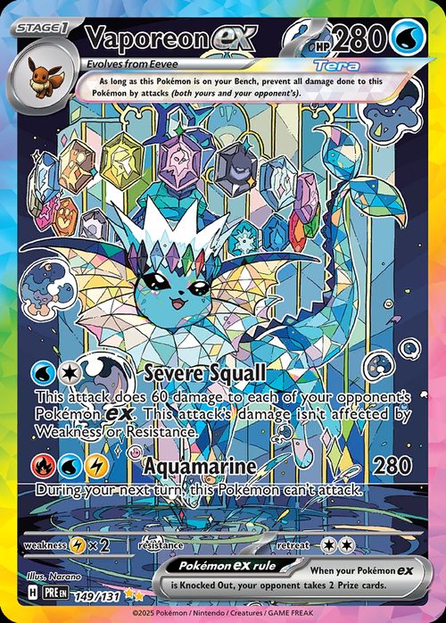 Vaporeon ex SIR